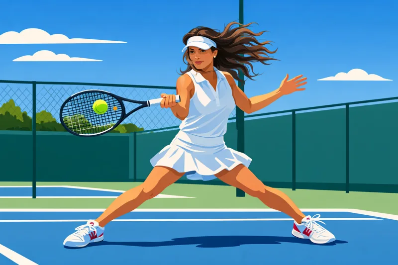 Tennis Tennis player Sports Stickdatei – Sport