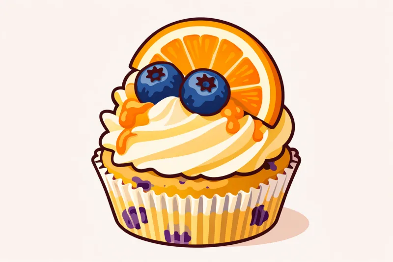 Cupcake Muffin Dessert Stickdatei – Kinder