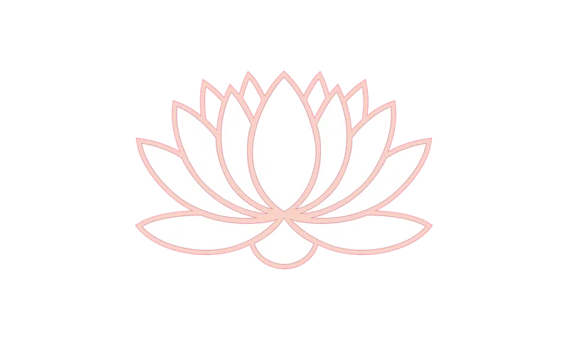 Lotus Flower Outline Stickdatei – Blumen