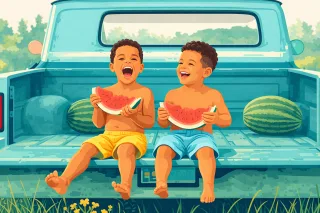 Kids Children Boys Stickdatei