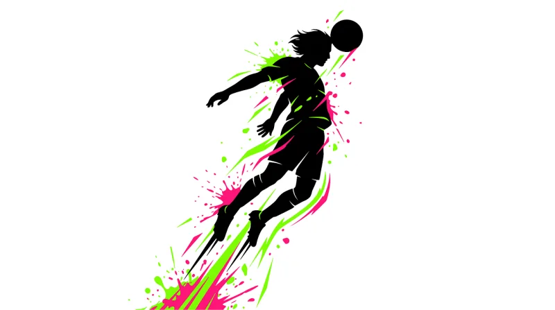 Soccer Football Soccer player Stickdatei – Sport