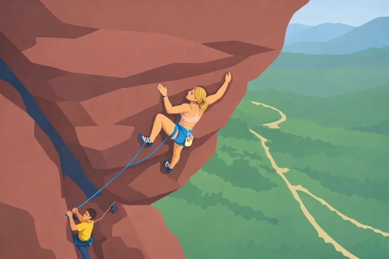 Rock climbing Climber Climbing Stickdatei – Natur