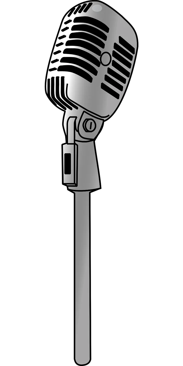 Microphone 1950s microphone Vintage microphone Stickdatei – Musik