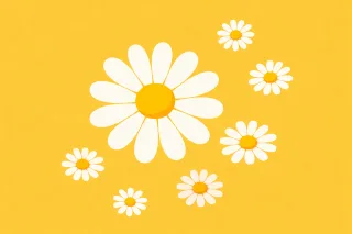 Daisy Daisies Flower Stickdatei – Blumen