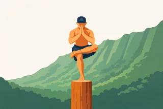 Yoga Balance Meditation Stickdatei – Sport