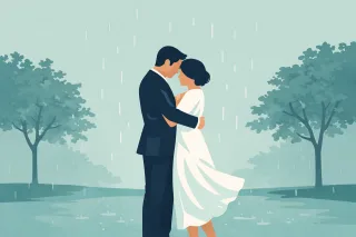 Love Couple Romance Stickdatei