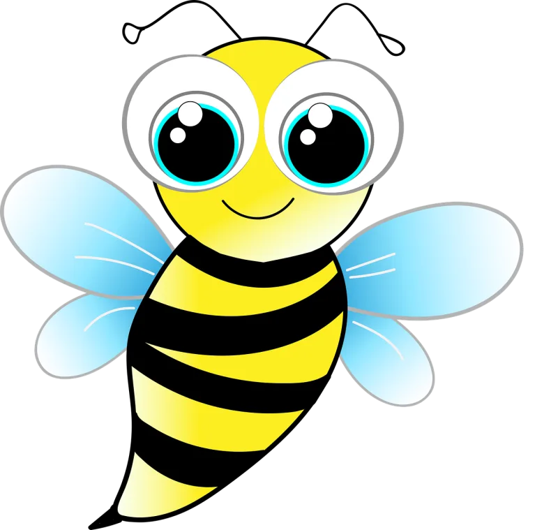 Bee Wasp Funny Stickdatei – Tiere