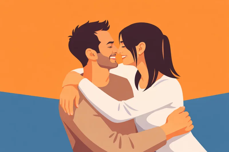Couple Love Romance Stickdatei – Herzen & Liebe