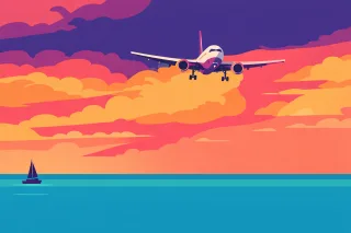 Airplane Aircraft Plane Stickdatei