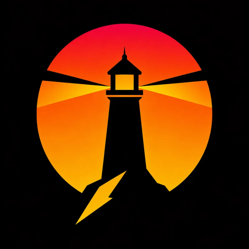 Ai generated Lighthouse Nature Stickdatei – Natur