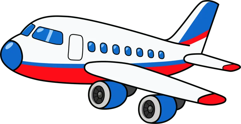 Airplane Drawing Cartoon Stickdatei – Kinder