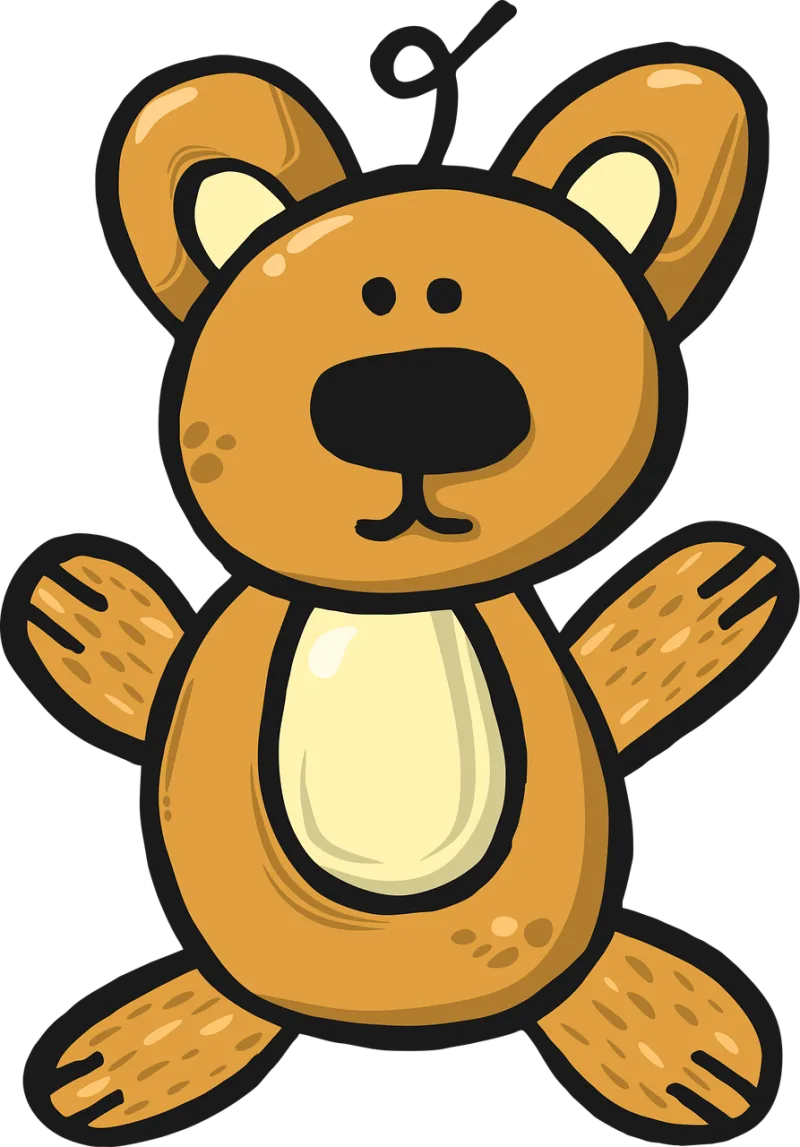 Teddy bear Toy Plush Stickdatei – Kinder
