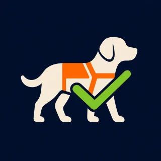 Service dog Assistance dog Guide dog Stickdatei