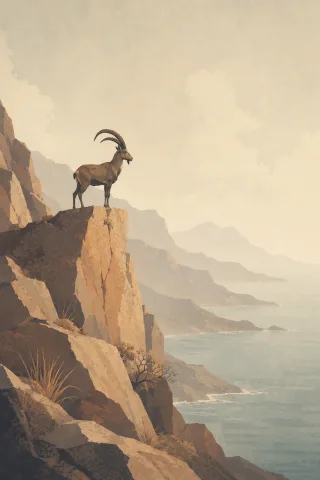 Ibex Nature Coastal Stickdatei