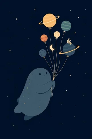 Ai generated Astronaut Space Stickdatei