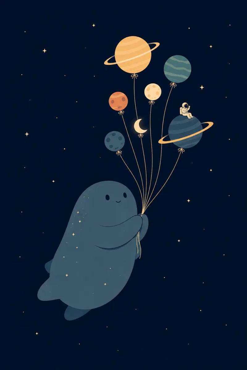 Ai generated Astronaut Space Stickdatei – Natur