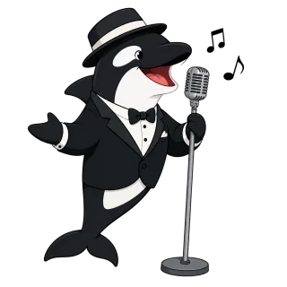 Orca Singer Jazz Stickdatei – Musik