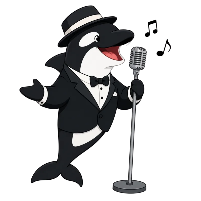 Orca Singer Jazz Stickdatei – Musik
