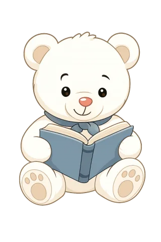 Bear Plush toy Book Stickdatei – Kinder