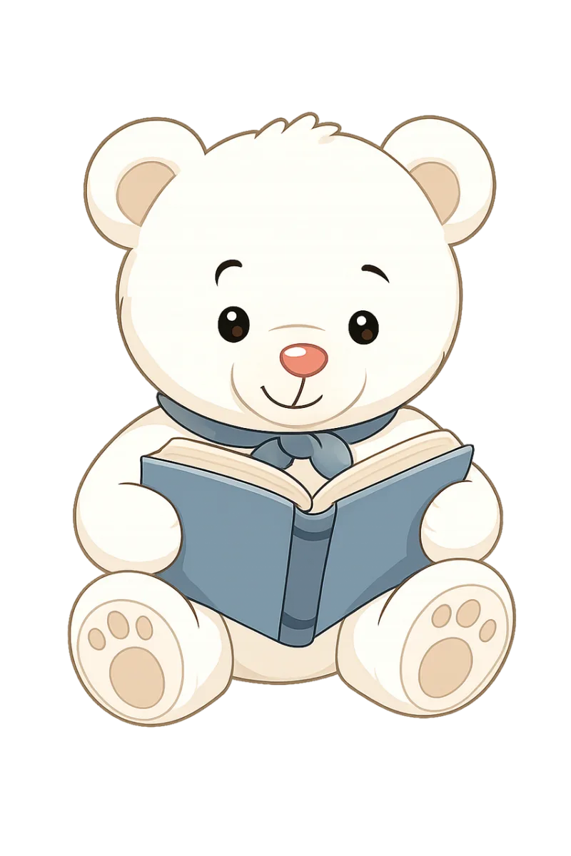 Bear Plush toy Book Stickdatei – Kinder
