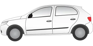 Automobile Transport Car Stickdatei