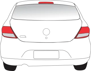Automobile Transport Car Stickdatei