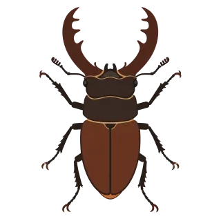 Ai generated Stag beetle Insect Stickdatei