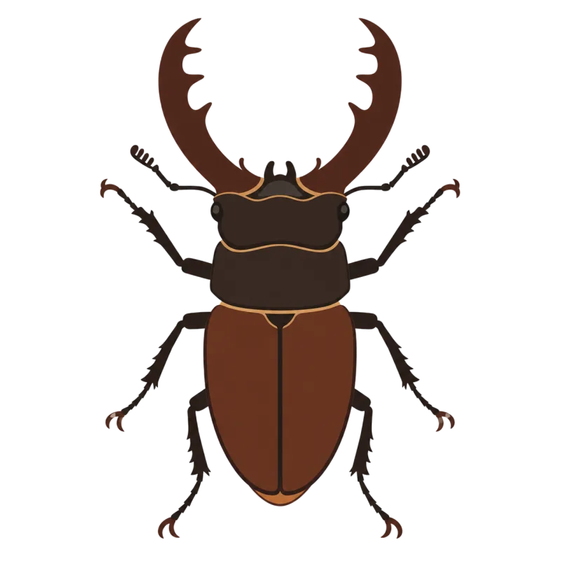 Ai generated Stag beetle Insect Stickdatei – Tiere
