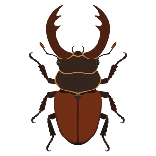 Ai generated Stag beetle Beetle Stickdatei