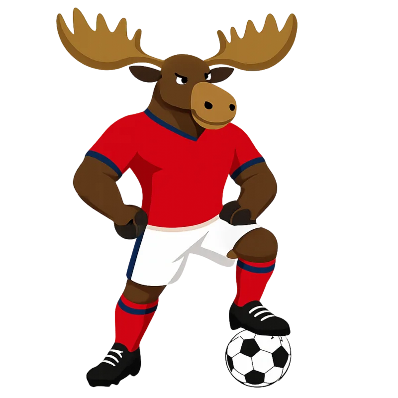 Moose Norway Mascot Stickdatei – Sport