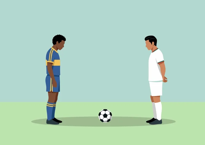 Soccer Player Ball Stickdatei – Sport
