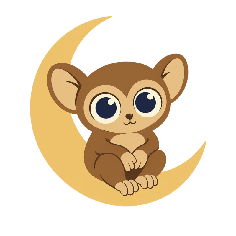 Tarsier Philippines Crescent Stickdatei – Natur