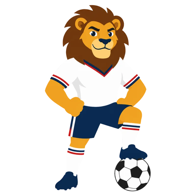 World cup Football Mascot Stickdatei – Sport