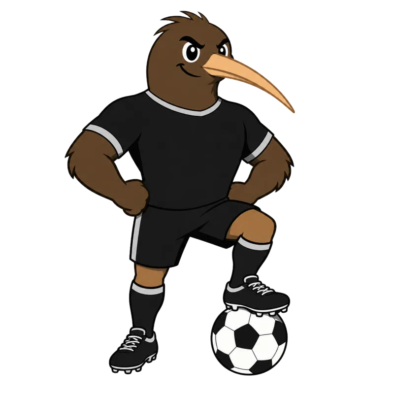 New zealand Kiwi Mascot Stickdatei – Sport