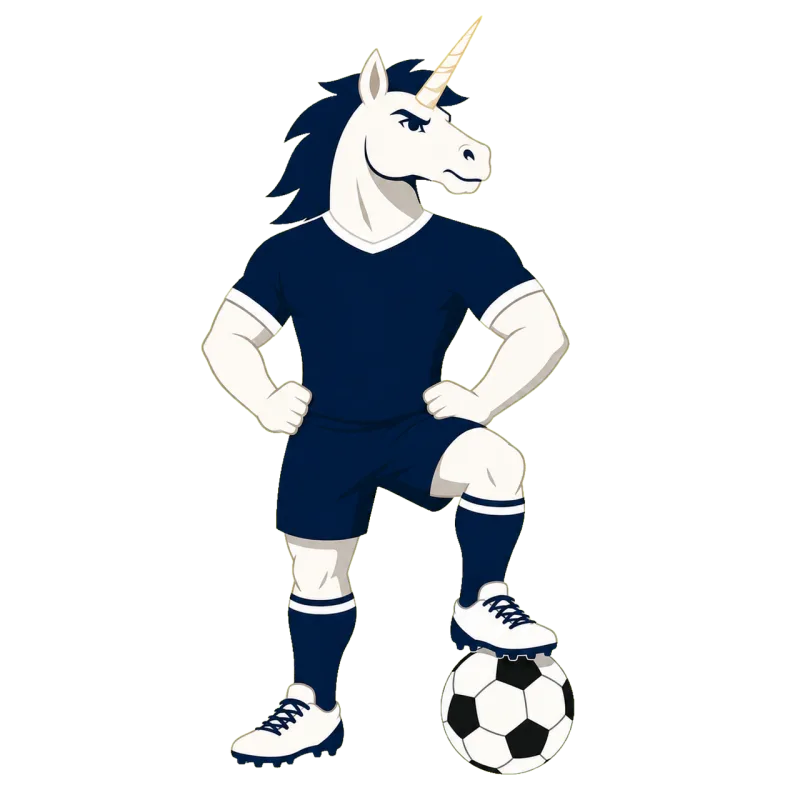 Unicorn Scotland Soccer ball Stickdatei – Kinder