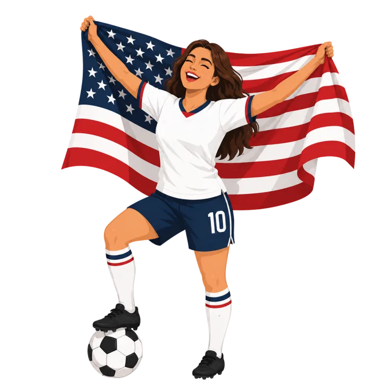 Football Fan National colors Stickdatei – Sport