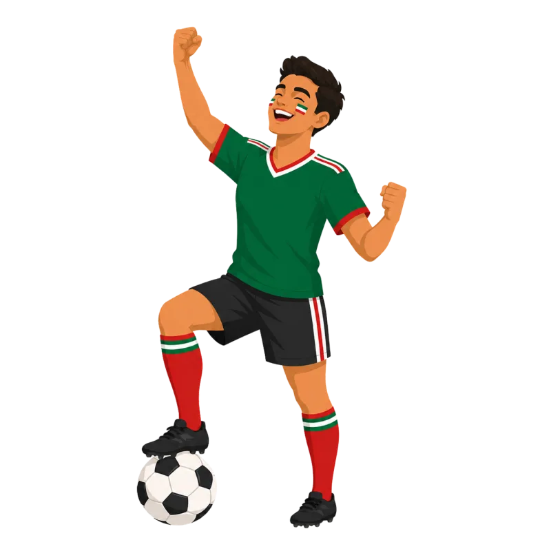 Football World cup Mexico Stickdatei – Sport