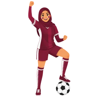 Ai generated Football mascot Vietnam details Stickdatei