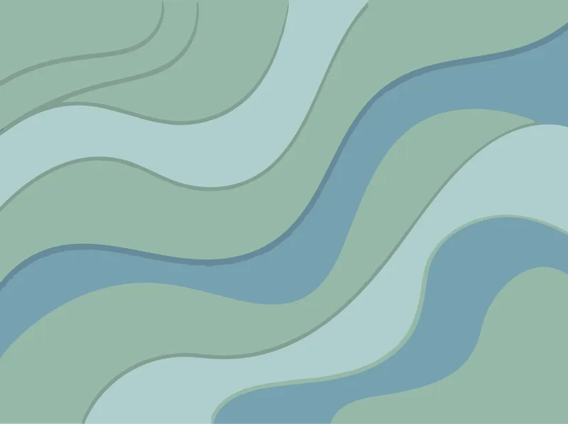 Abstract Wave Pattern Stickdatei – Natur