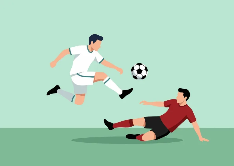 Soccer Player Game Stickdatei – Sport