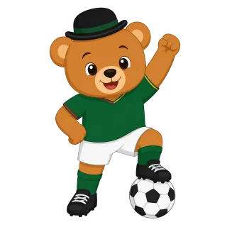 Mascot Football Football jersey Stickdatei