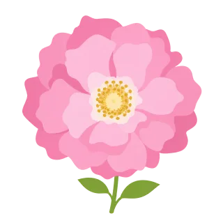 Rose Pink flower Flower Stickdatei