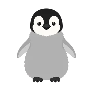 Penguin Emperor penguin Chick Stickdatei