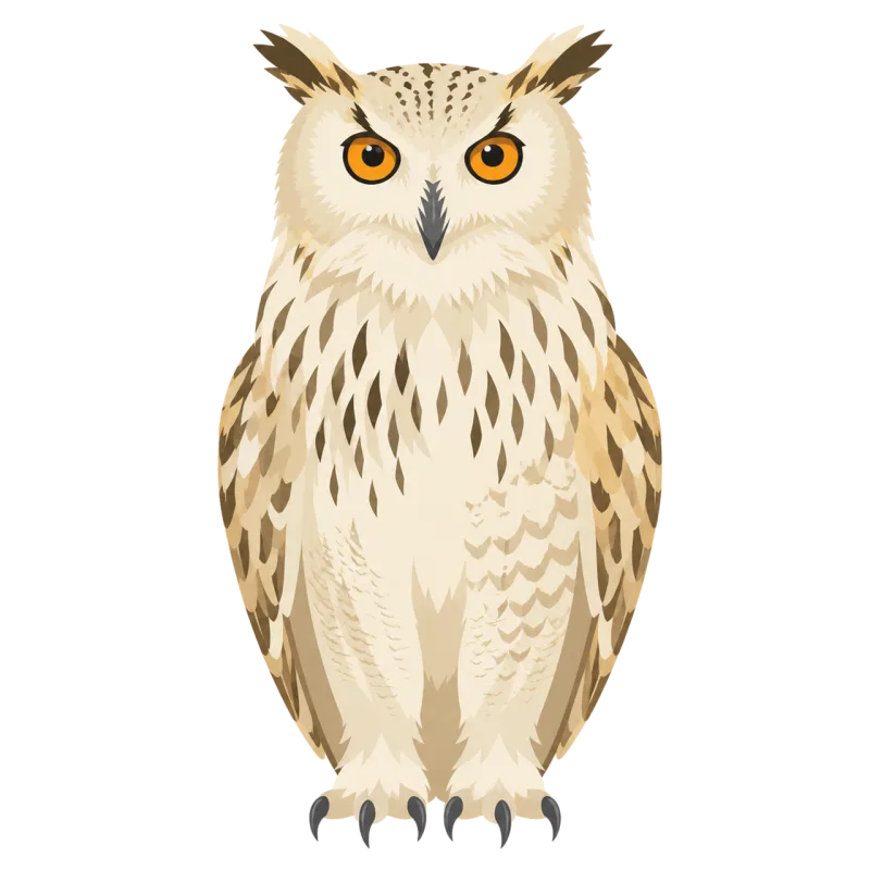 Owl Eagle owl Bird of prey Stickdatei – Tiere