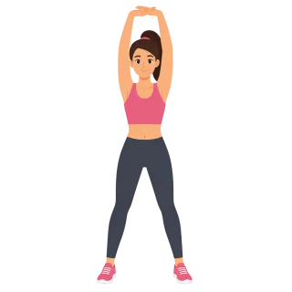 Exercise Woman Fitness Stickdatei