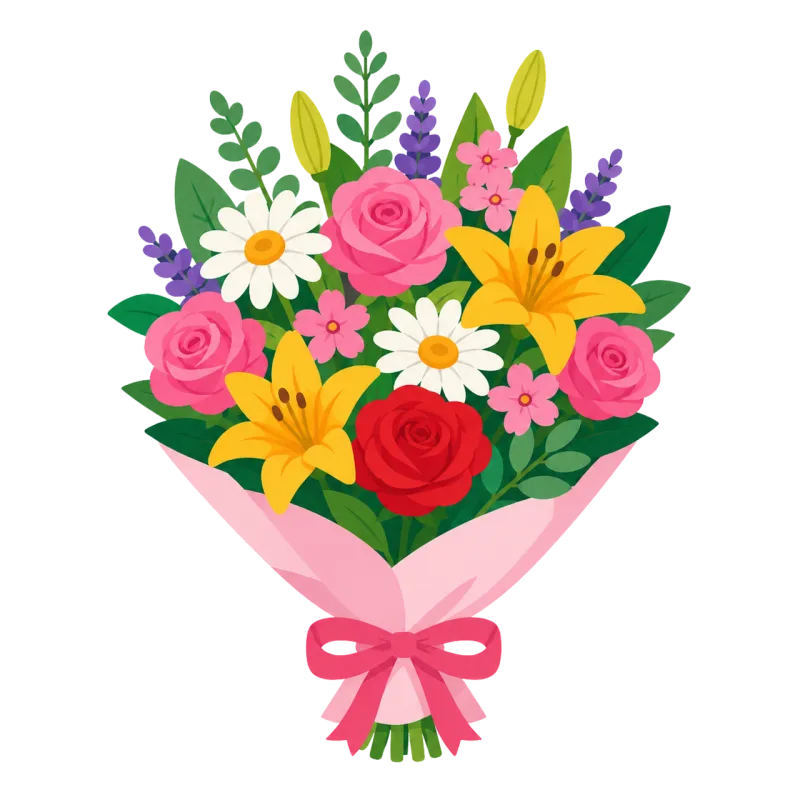 Bouquet Flowers Roses Stickdatei – Weihnachten