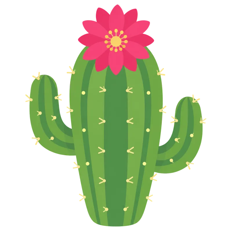 Summer cactus Blooming cactus Prickly plant Stickdatei – Natur