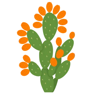 Prickly pear Cactus Fruit Stickdatei