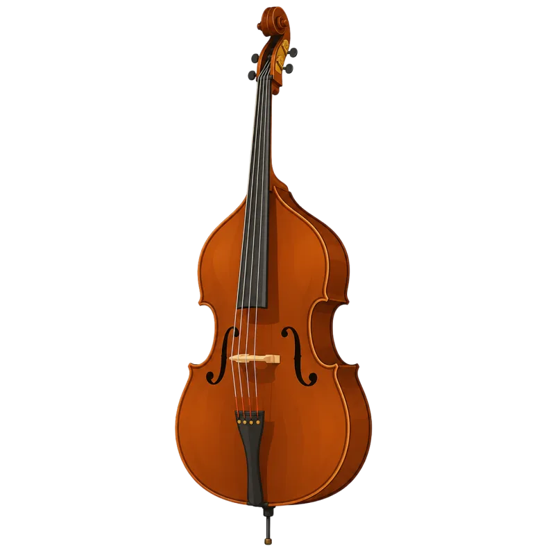 Double bass Musical instrument String instrument Stickdatei – Musik