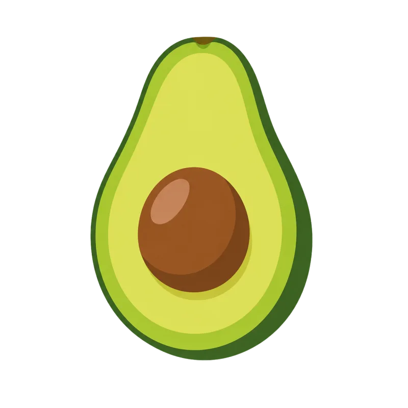 Avocado Fruit Fresh Stickdatei – Essen & Trinken